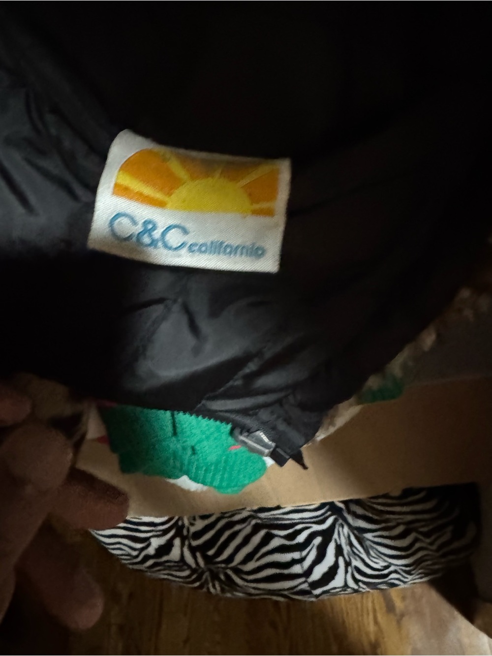 C&C california leopard kids jacket